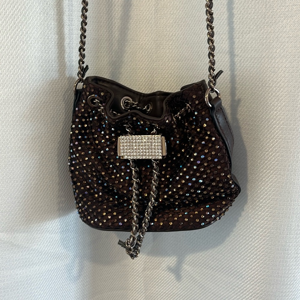 Super cute mini bucket bag purse!